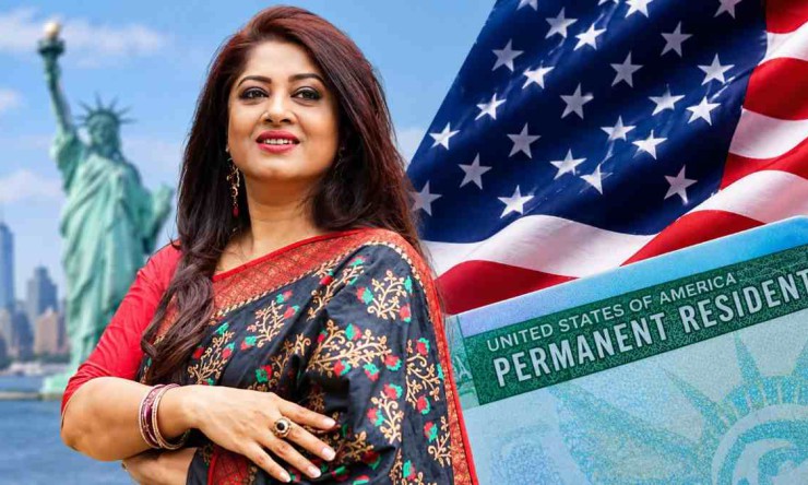 যুক্তরাষ্ট্রের গ্রিন কার্ড পেলেন চিত্রনায়িকা মৌসুমী