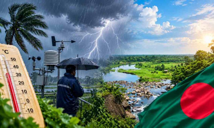 বৃষ্টি ও তাপমাত্রা নিয়ে আবহাওয়া অফিসের নতুন বার্তা